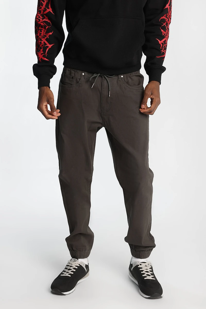 Relaxed Twill Jogger