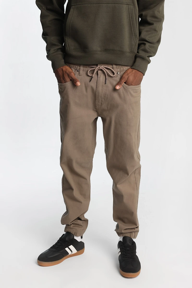 Relaxed Twill Jogger