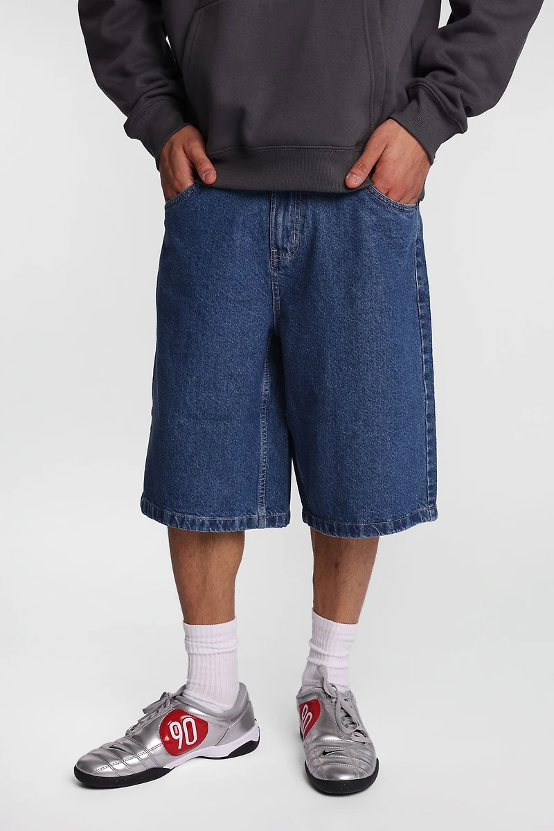 Baggy Denim Shorts