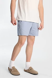 Short en popeline de coton