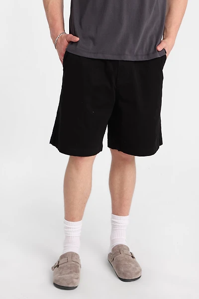 Loose Twill Shorts 9"