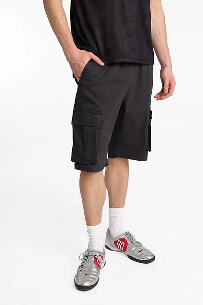 Short cargo en sergé 11 po