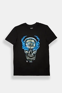 WWE Stone Cold Skull Graphic Tee