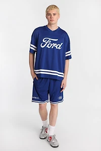 Maillot en maille imprimé Ford