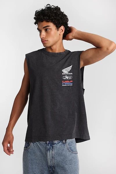 Honda Racing Graphic Oversized Tank Top