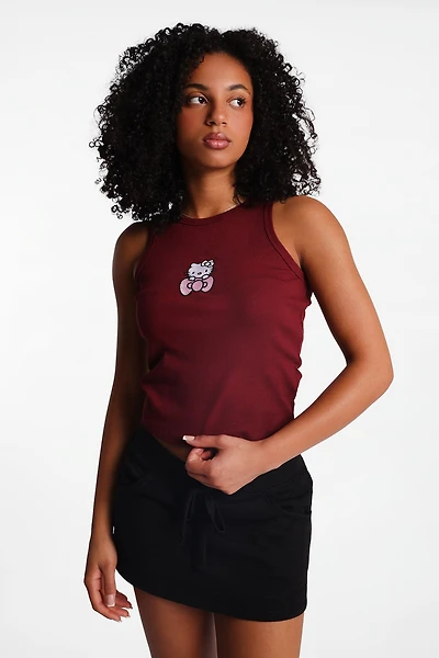 Débardeur Hello Kitty brodé