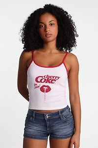 Camisole imprimé Cherry Coke