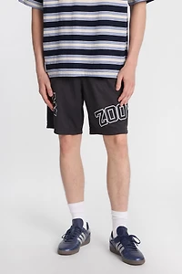 Short en maille imprimé logo Zoo York