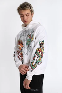 Arsenic Dragon & Tiger Graphic Hoodie