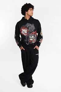 Arsenic Leopard Eagle Hoodie