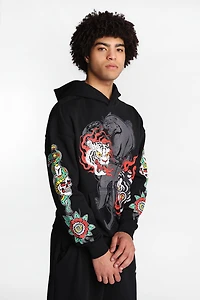 Arsenic Leopard Eagle Hoodie