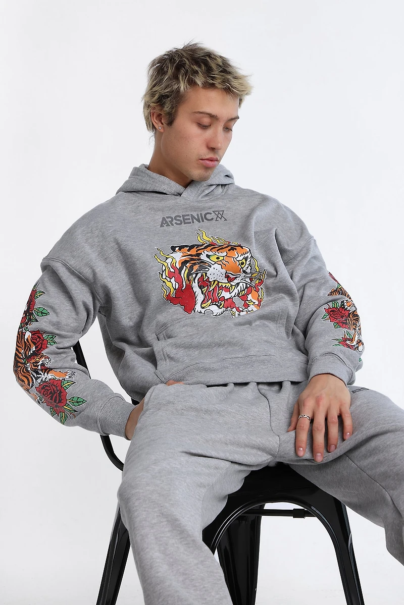 Arsenic Tiger Graphic Hoodie