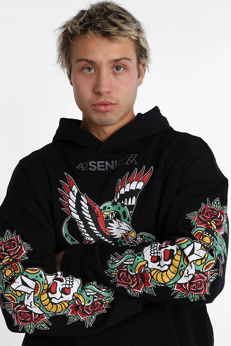Arsenic Eagle Graphic Hoodie