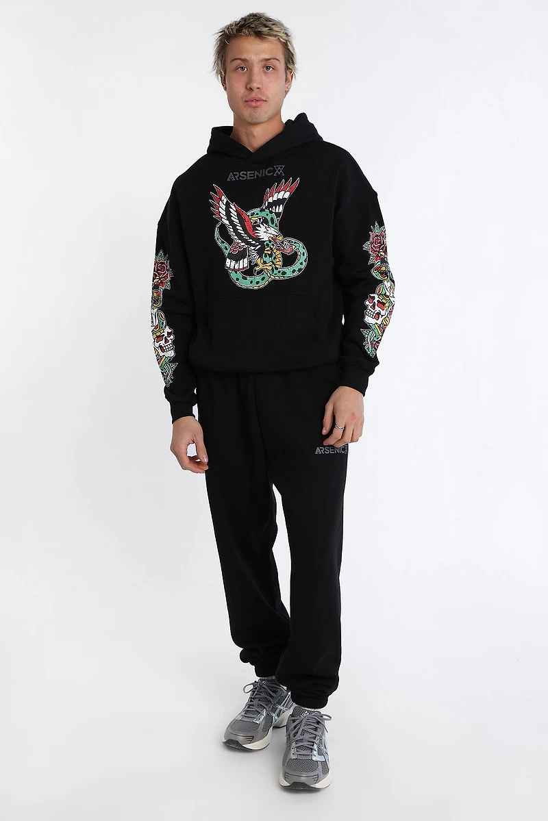 Arsenic Eagle Graphic Hoodie