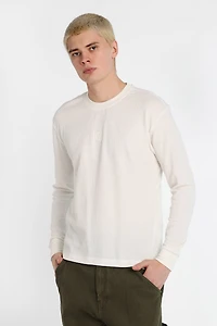 Haut à manches longues en tricot gaufré thermique Zoo York