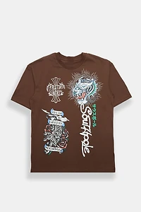 Southpole Tattoo Tiger Graphic Tee