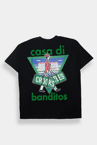 Mens Crooks & Castles Casa Di Banditos Tee