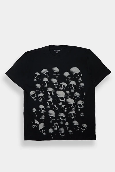 Mens Crooks & Castles Skull Graphic Tee