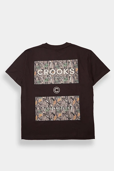 T-shirt imprimé camouflage Crooks & Castles homme