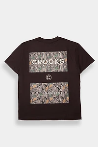 T-shirt imprimé camouflage Crooks & Castles homme