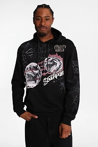 Southpole Spider Web Graphic Hoodie