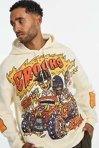 Mens Crooks & Castles Graphic Hoodie
