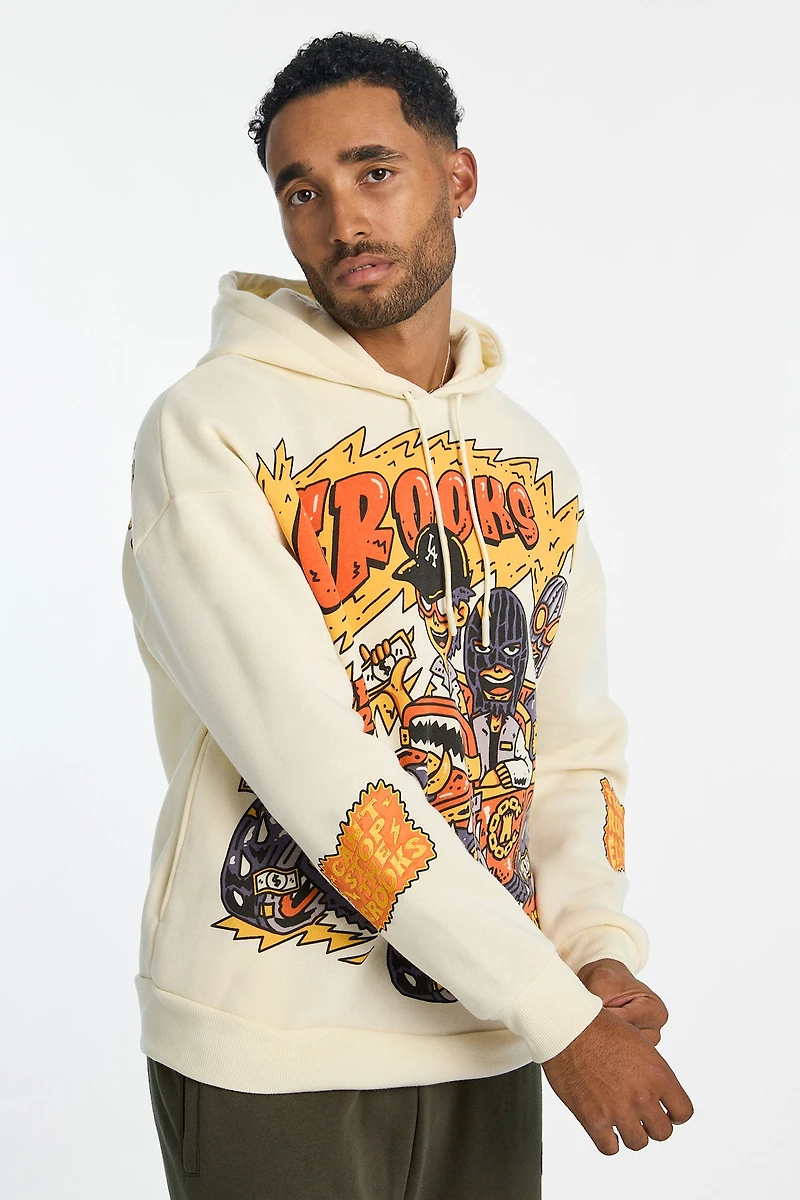 Mens Crooks & Castles Graphic Hoodie