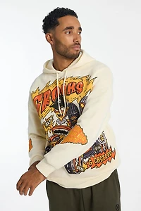 Mens Crooks & Castles Graphic Hoodie