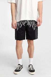 Arsenic Colour Block Mesh Shorts