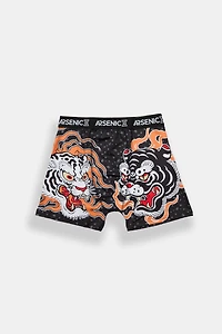 Arsenic Flaming Tiger Boxer Brief