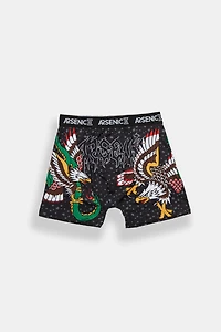 Arsenic Eagle Printed Boxer Brief