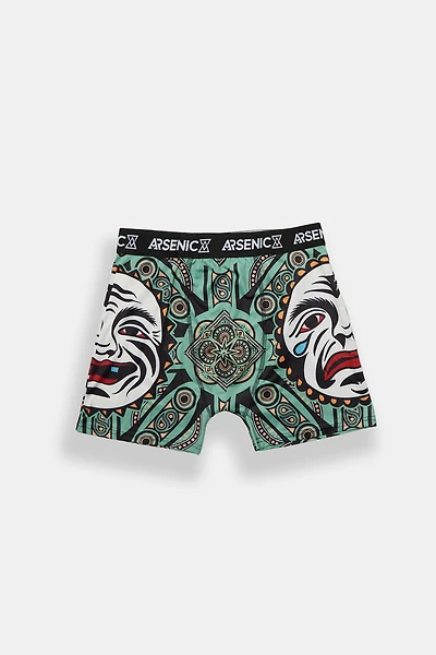 Arsenic Kaleidoscope Mask Printed Boxer Brief