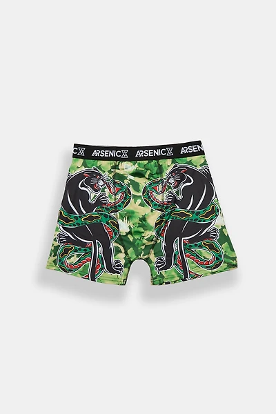 Arsenic Panther & Snake Boxer Brief
