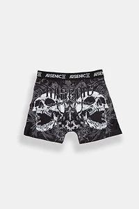 Arsenic Screaming Skulls Boxer Brief