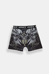 Arsenic Winged Skulls Boxer Brief