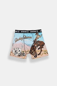 Arsenic Bucking Broncos Boxer Brief