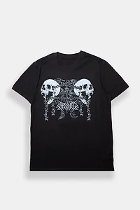 Arsenic Chained Skulls Graphic Tee