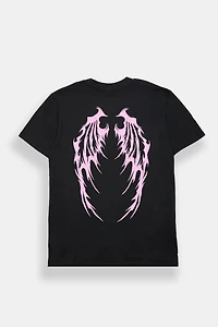 T-shirt imprimé ailes Arsenic