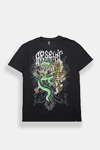 Arsenic Dragon & Tiger Graphic Tee