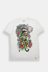Arsenic Reaper Tattoo Graphic Tee