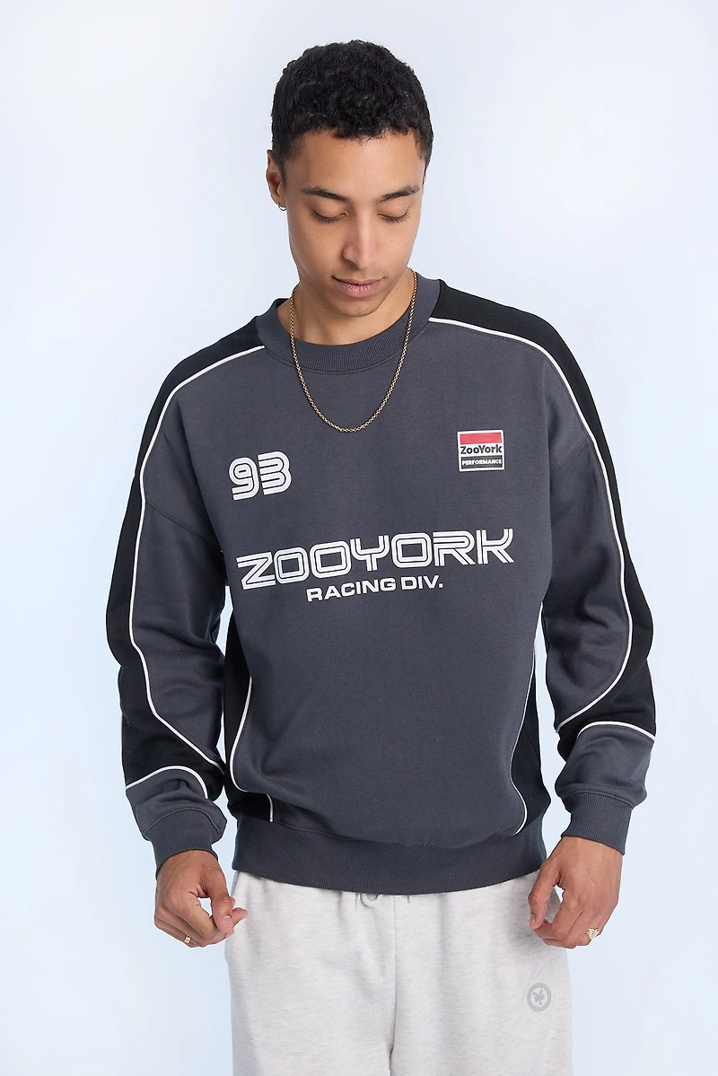 Zoo York Mens Colour Block Sweatshirt