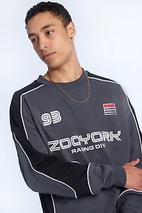 Zoo York Mens Colour Block Sweatshirt