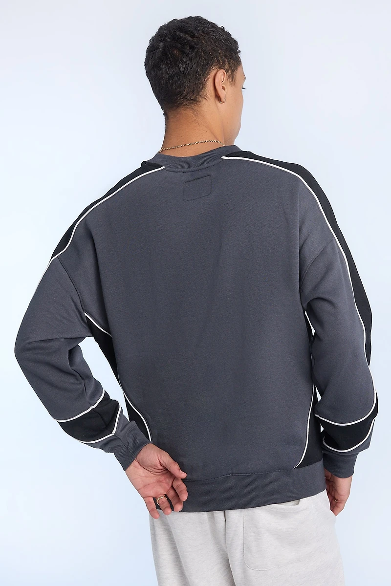 Zoo York Mens Colour Block Sweatshirt