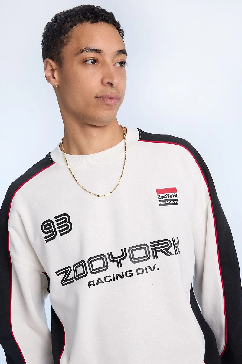 Zoo York Mens Colour Block Sweatshirt