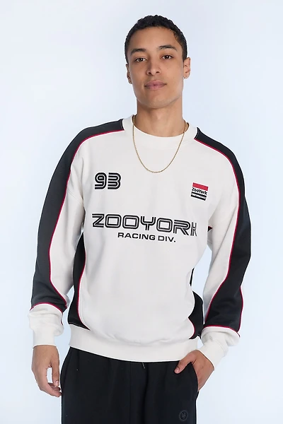 Sweatshirt en molleton bicolore Zoo York homme