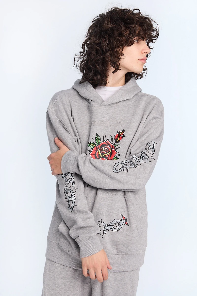 Arsenic Mens Graphic Hoodie