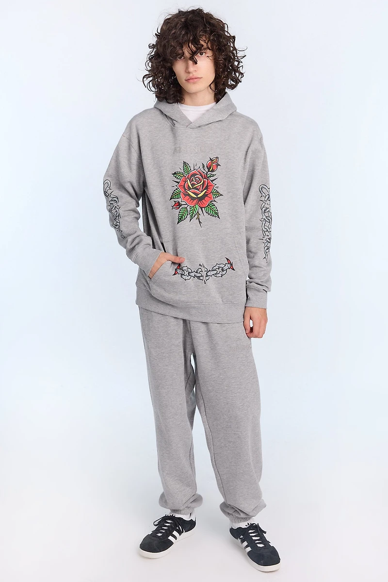 Haut à capuchon imprimé Arsenic homme