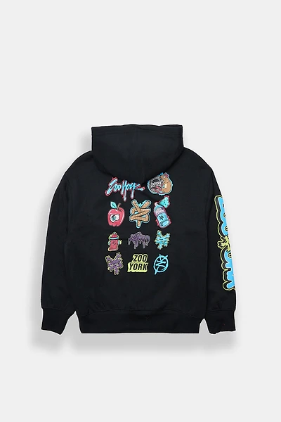 Zoo York Youth Graffiti Print Hoodie