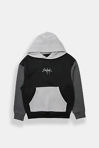 Zoo York Youth Embroidered Colour Block Hoodie