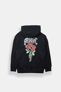 Arsenic Youth Skull Rose Bouquet Hoodie
